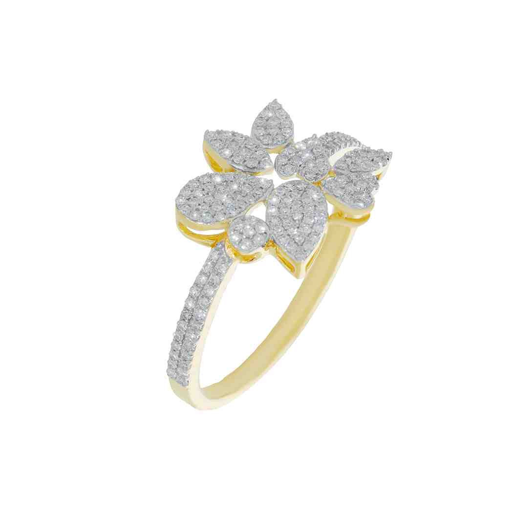 Teardrop Heart Ring LR11803A